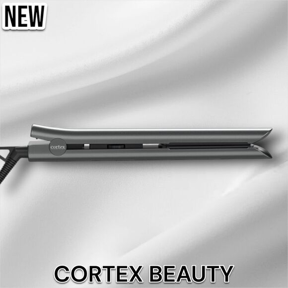 New CORTEX BEAUTY 1-Inch Solid Ceramic Flat Iron - Picture 1 of 7